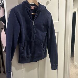 Juicy Couture Dark Blue Fleece Hoodie